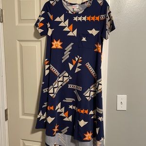 LulaRoe Carly dress, size xs